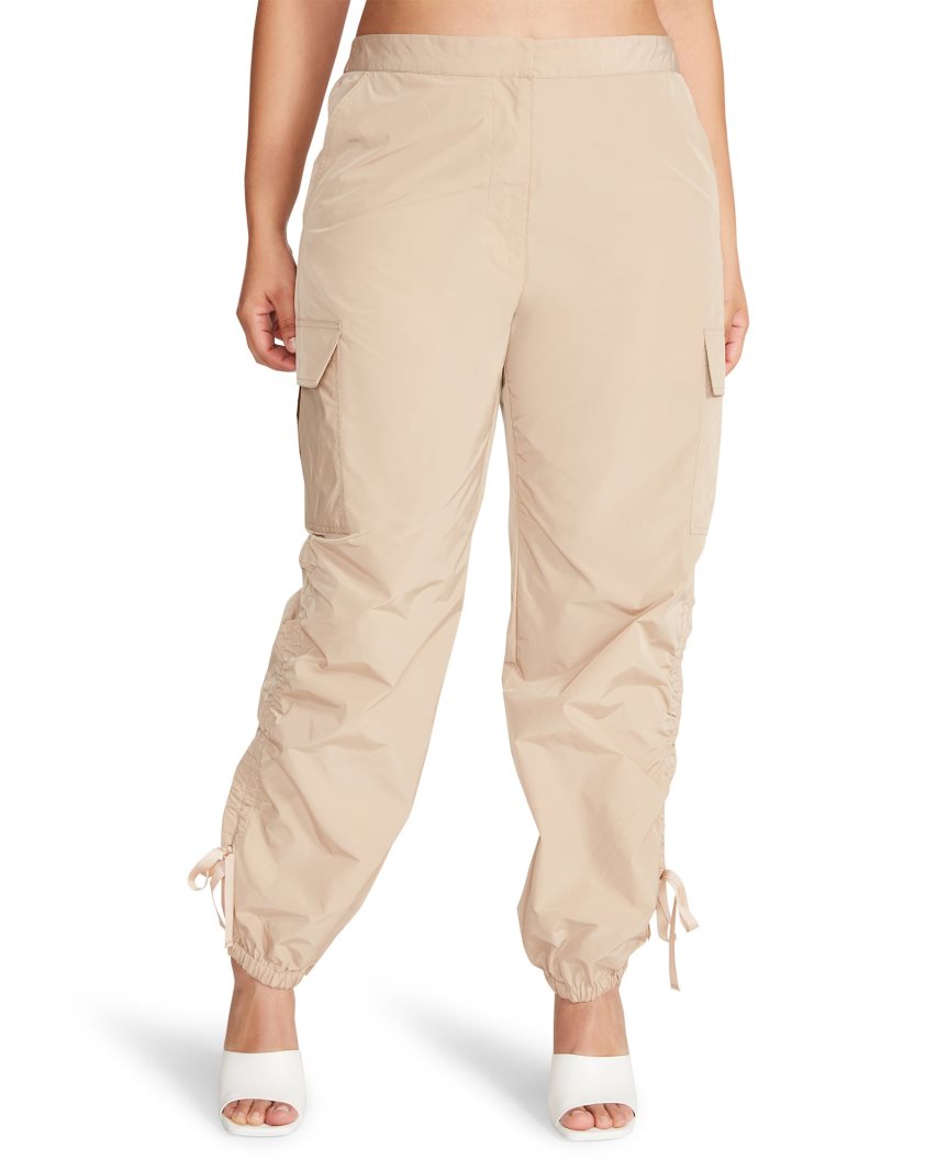 Pantalones Steve Madden Hally Mujer Kaki | ES WRE341